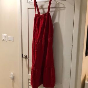 Universal Thread Midi Tiered Ruffle Dress